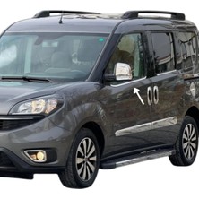 Ack Dizayn Fiat Doblo 2010+ Araca Özel Krom Cam Alt Çıtası A+