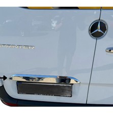 Ack Dizayn Mercedes Sprinter 2018+ Araca Özel Krom Bagaj Çıtası A+