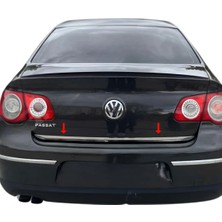 Ack Dizayn Volkswagen Passat B6 2005-2010 Araca Özel Krom Bagaj Alt Çıtası Paslanmaz Çelik A+