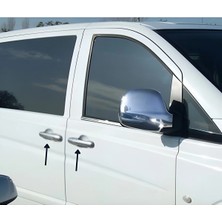 Ack Dizayn Mercedes Vito 2004-2014 Araca Özel Krom Kapı Kolu Paslanmaz Çelik A+