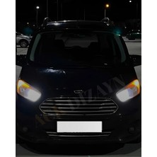 Ack Dizayn Ford Courier 2014-2017 Araca Özel Krom Ön Panjur A+