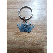 Hakdem Pet Paslanmaz Çelik Pati Desenli Anahtarlık