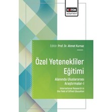 Eğitim Yayınevi Özel Yetenekliler Eğitimi Alanında Uluslararası Araştırmalar 1