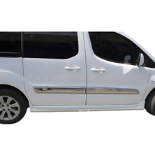 Ack Dizayn Citroen Berlingo 2008-2018 Araca Özel Üretim Krom Yan Kapı Çıtası A+ Paslanmaz Çelik