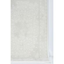 Lexa Home Bambu Tarz Salon Halısı - 4m² ve 6m² Krem Beyaz Oturma Odası Halısı - Antialerjik