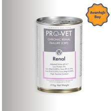 PRO-VET Renal Kedi Yaş Maması - Böbrek Destekleyici 415 gr