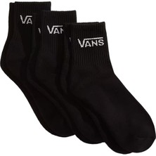 Vans Classic Half Crew Black Çorap 6 Çift