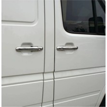 Ack Dizayn Mercedes Sprinter 2006-2018 Araca Özel Krom Kapı Kolu Paslanmaz Çelik A+