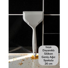 Seraph Isıya Dayanıklı Geniş Ağız Spatula 26 cm
