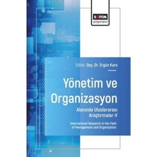 Eğitim Yayınevi Yönetim ve Organizasyon Alanında Uluslararası Araştırmalar 5