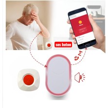 OEM  Yaşlı Hasta Sos Buton Panik Alarm Seti *wifi Özellikli*
