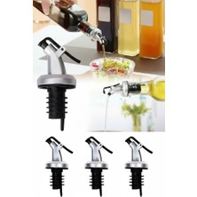 Dystopia 3 Adet Yağdanlık Tıpası Sızdırmaz Kapaklı Şişe Ucu Servis Aparatı Damlalık Yağdanlık Tıpa