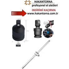 ALWAYSSPEED Ht-Rico 3/4 T Kol Havalı Düşürücü 3/4-1/2 Adaptör ve 1/2 Sarhoş Mafsal 3 Parça