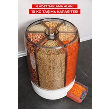 Ahlat Store 10 kg Gıda ve Bakliyat Organizeri, Organizer, Saklama Kabı, Mutfak Dolabı