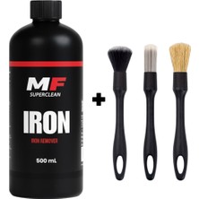 MF SuperClean Demir Tozu Temizleyici + 3'lü Detay Fırça Seti