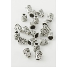 Zero Land Storozde Oval Tesbih Püskül Aparatı 50 Gram - Gümüş Rengi