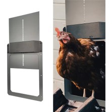 Zentra Vıp Işık Sensörlü Alüminyum Otomatik Kümes Kapısı