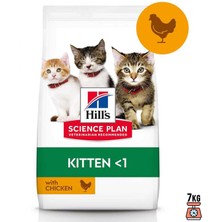 Hill's Scıence Plan Tavuklu Yavru Kedi Maması 5 kg + 2 kg Hediyeli Orjinal