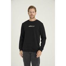 Kly %100 Pamuk Unisex O.yaka Sweatshirt Yumuşak Doku
