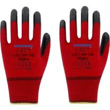 I-Zet INP05 Zebra No 10 Polyester Örme Nitril Eldiven 288 Adet
