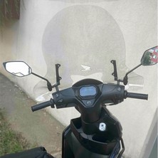 Honda Dio Siperlik Camı Şeffaf 2021-2025 (Hafif Defolu)