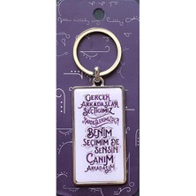 Funtasbig Gerçek Arkadaşlar Anahtarlık