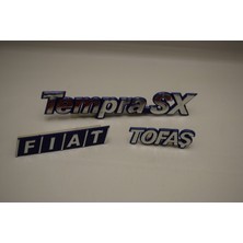 Nurpar Bagaj Kapağı Tempra Sx Tofaş Fiat Yazısı Takımı