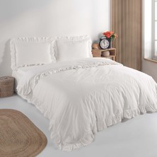 Macas Home Soft Cotton Daisy %100 Pamuklu Çift Kişilik Nevresim Takımı F1