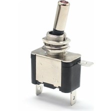 Maroces MR-151A Kırmızı Ledli Toggle Swıtch 12V 20 Amper Anahtar