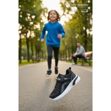 Enoch Hava Kanallı File Dokulu ve Destekli Çocuk Ayakkabı