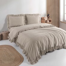 Macas Home Soft Cotton Dune %100 Pamuklu Çift Kişilik Nevresim Takımı F1