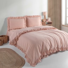 Macas Home Soft Cotton Sheri %100 Pamuklu Çift Kişilik Nevresim Takımı F1