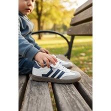 Enoch Çocuk Spor Ayakkabı Samba Model Cırtlı ve Bağcıklı Konfor Model