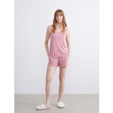 Lc Waikiki Yeni Sezon Beli Lastikli Kadın Şort Pijama Altı