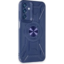 AyrStore Newface Galaxy A35 5g Kılıf Lincoln Silikon - Lacivert
