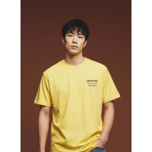 Intıals Heavy Weıgh Ön Nakış Baskılı T-Shirt