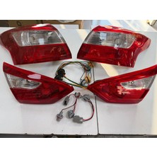 Focus 3 2011-2014 Sedan Sağ-Sol Iç ve Dış Stop Takımı