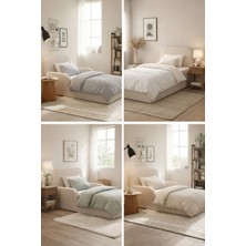 Saby Luxury Baza ve Başlıklı Montessori Full Sünger Yatak Seti 90 x 190 cm