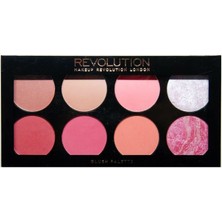 Revolution Ultra Blush Palette Sugar And Spice Renkli Makyaj Ürünü Günlük ve Gece Kullanım İçin