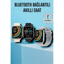 Karahanbey Titreşimli, Sağlık Takipli, Yeni Nesil Akıllı Saat 400MAH Batarya Kapasiteli - Lisinya