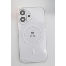 AyrStore Iphone 17 Pc Blank Magsafe Kapak - Şeffaf