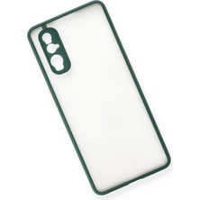 AyrStore Newface Find X2 Kılıf Montreal Silikon Kapak - Yeşil