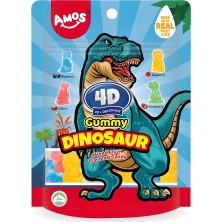 Amos 4d Gummy Dinosaur 64G