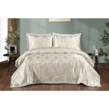 D'niss Home Damla 3 Parça Çift Kişilik Şönil Pike Takımı