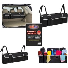 PINUKS Bagaj Koltuk Arkası Organizer Cepli Oto Aksesuar Premium