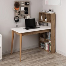 Homeizi Calvia Çalışma Masası - Beyaz/rahle