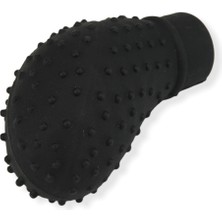 PINUKS Silikon Vites Topuzu Oval Siyah Oto Aksesuar Premium