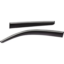 PINUKS Vw Amarok 2012-2022 Kromlu Cam Rüzgarlığı 4lü Oto Aksesuar Premium