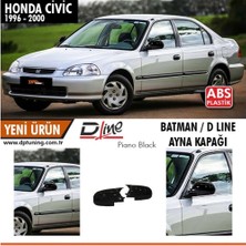 PINUKS Honda Cıvıc 1996-2000 Yarasa Ayna Kapağı P.black Oto Aksesuar Premium