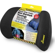 PINUKS Bel Destek Minderi Ortopedik Super Grıp Vısko Oto Aksesuar Premium